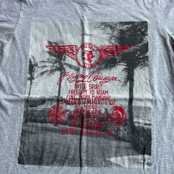 DIESEL T-shirt cotton. - Picture 3 of 4